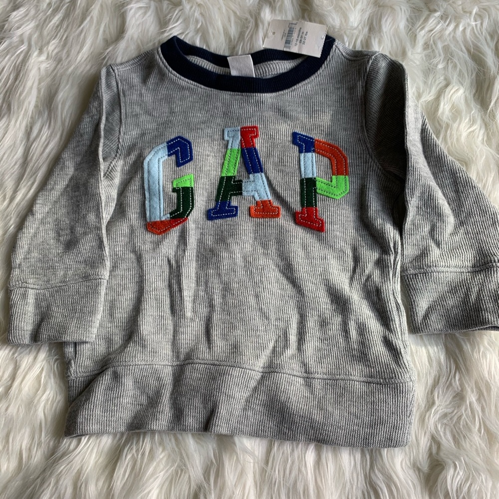 Baby Gap Grey Logo Sweatshirt
